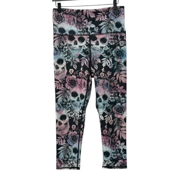 Evolution & Creation Leggings 4PC Hamsa Hand, Animal Print, Skull, Snake, Size L - Picture 6 of 16